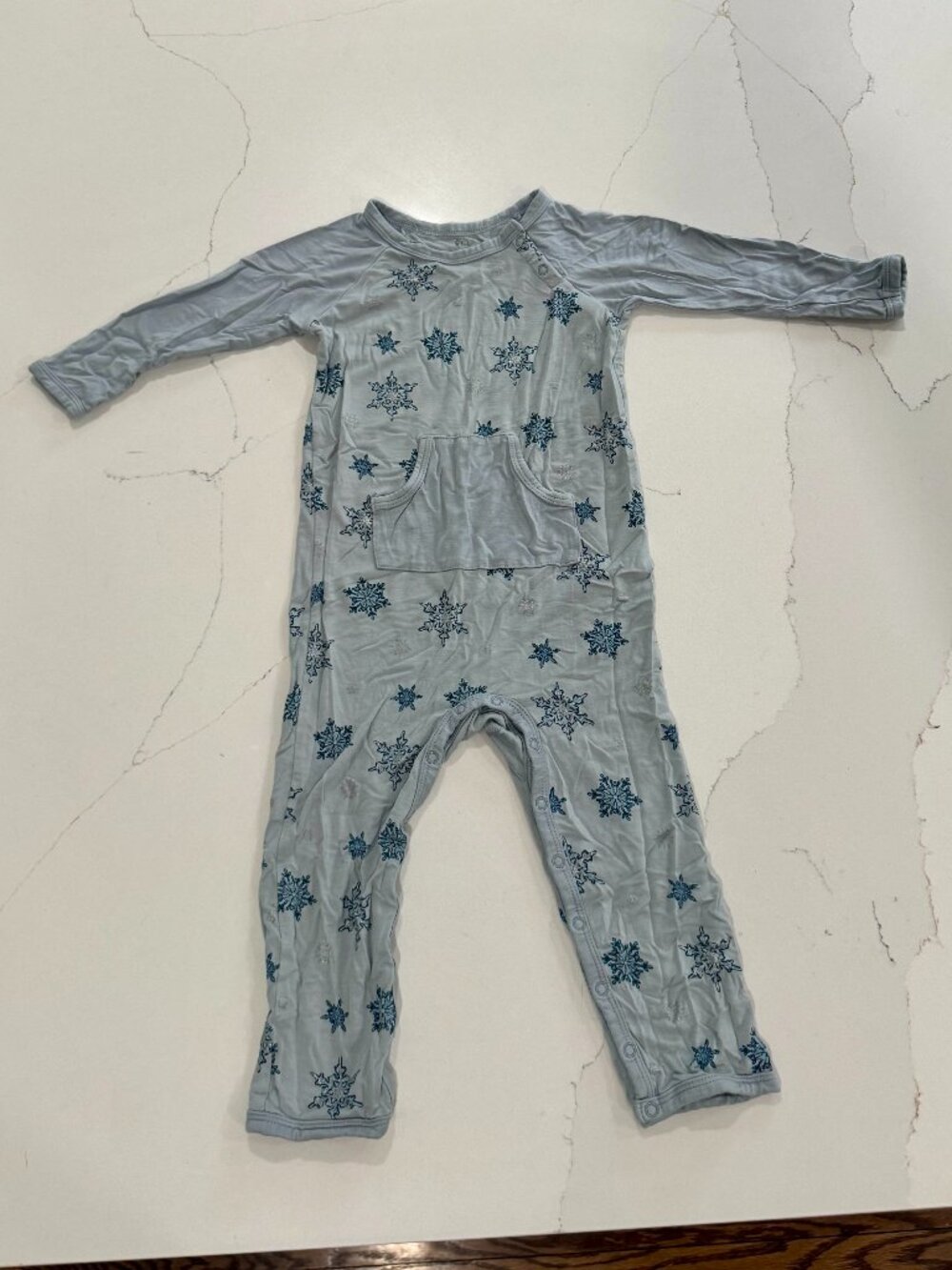Kyte BABY Longall - Snowflake print
